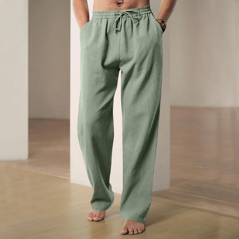Lukas – Elegante Leinenhose für Ibiza