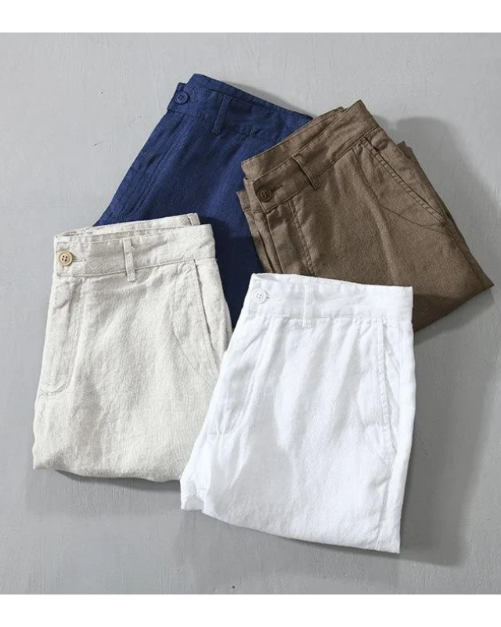 Felix – Edle Leinen-Shorts für Herren