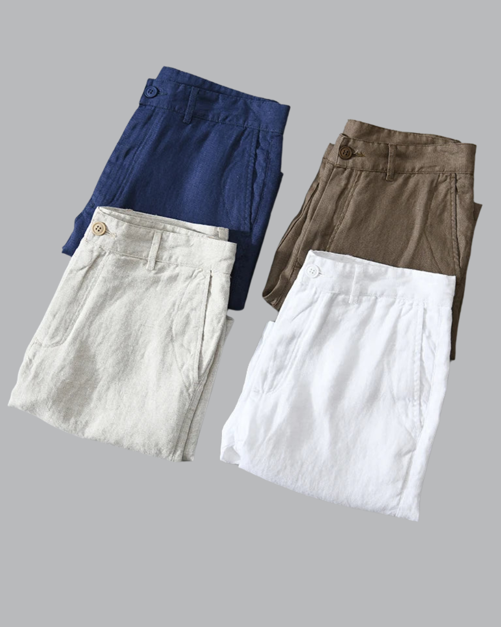 Felix – Edle Leinen-Shorts für Herren