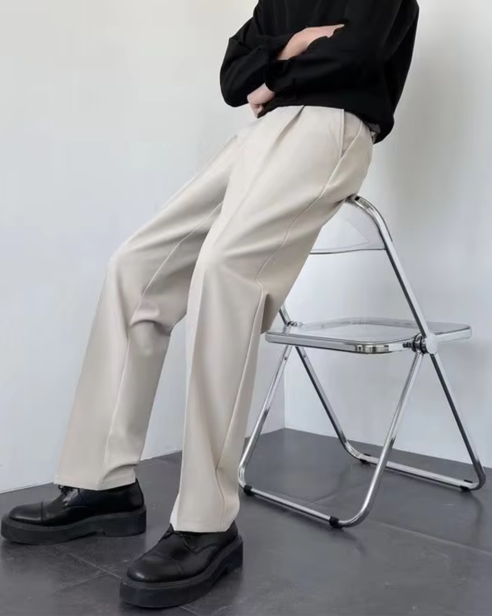 Felix – Elegante weite Hose für Herren