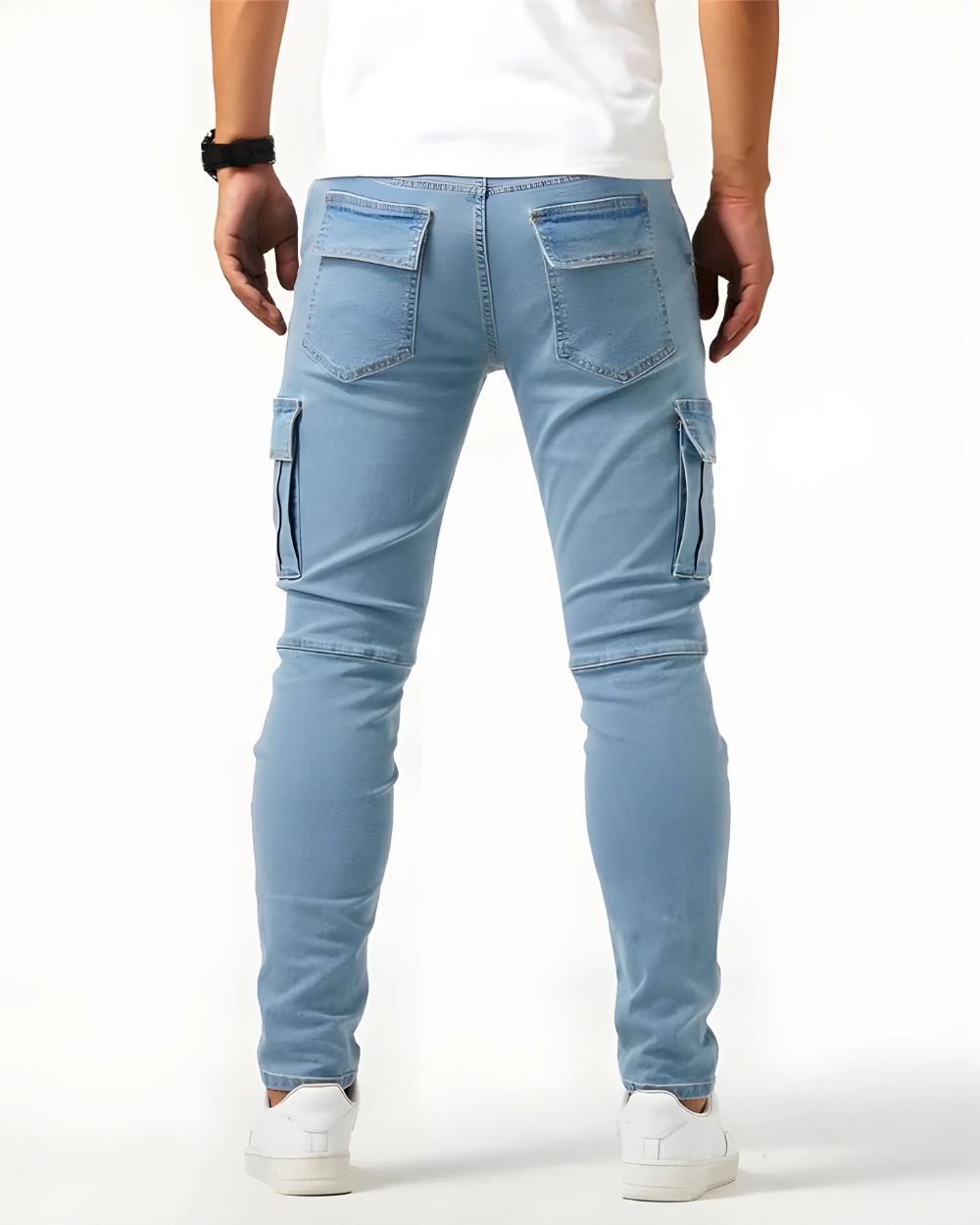 Hugo – Elegante Cargo Stretch-Hose