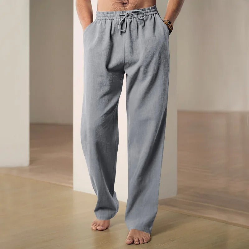 Lukas – Elegante Leinenhose für Ibiza