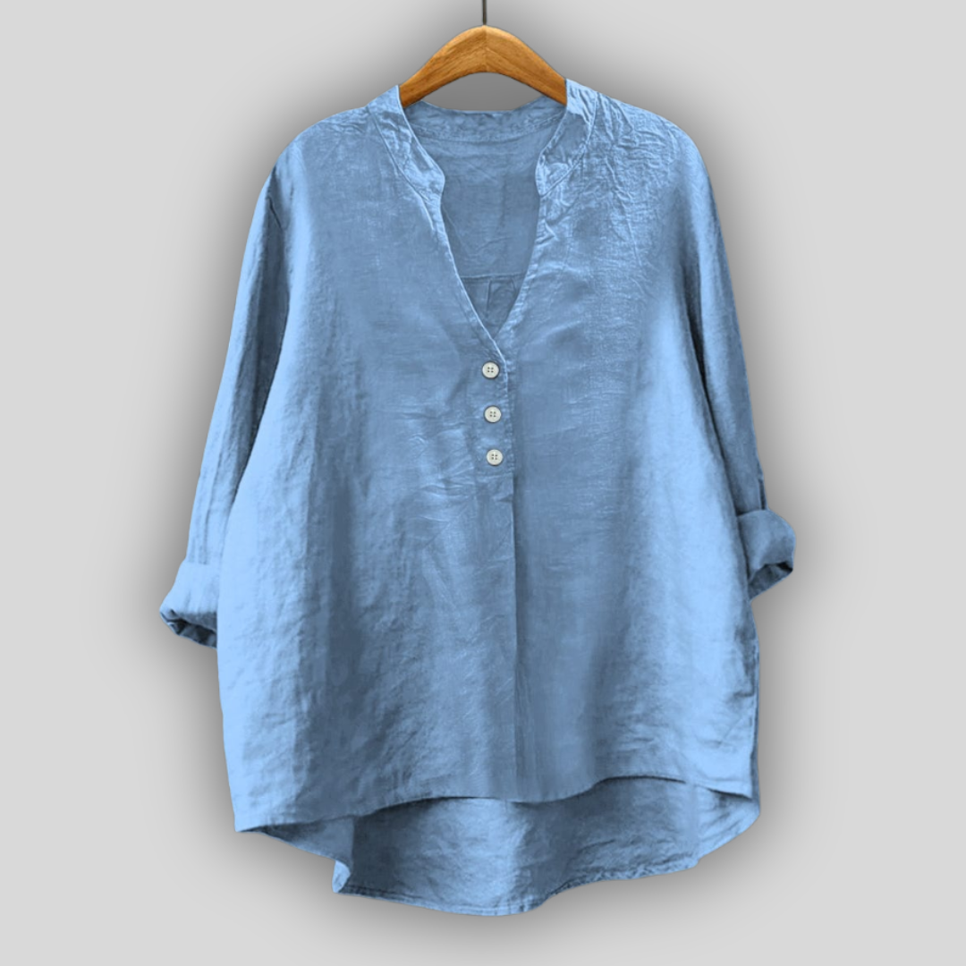 Gertrud - Leinenbluse