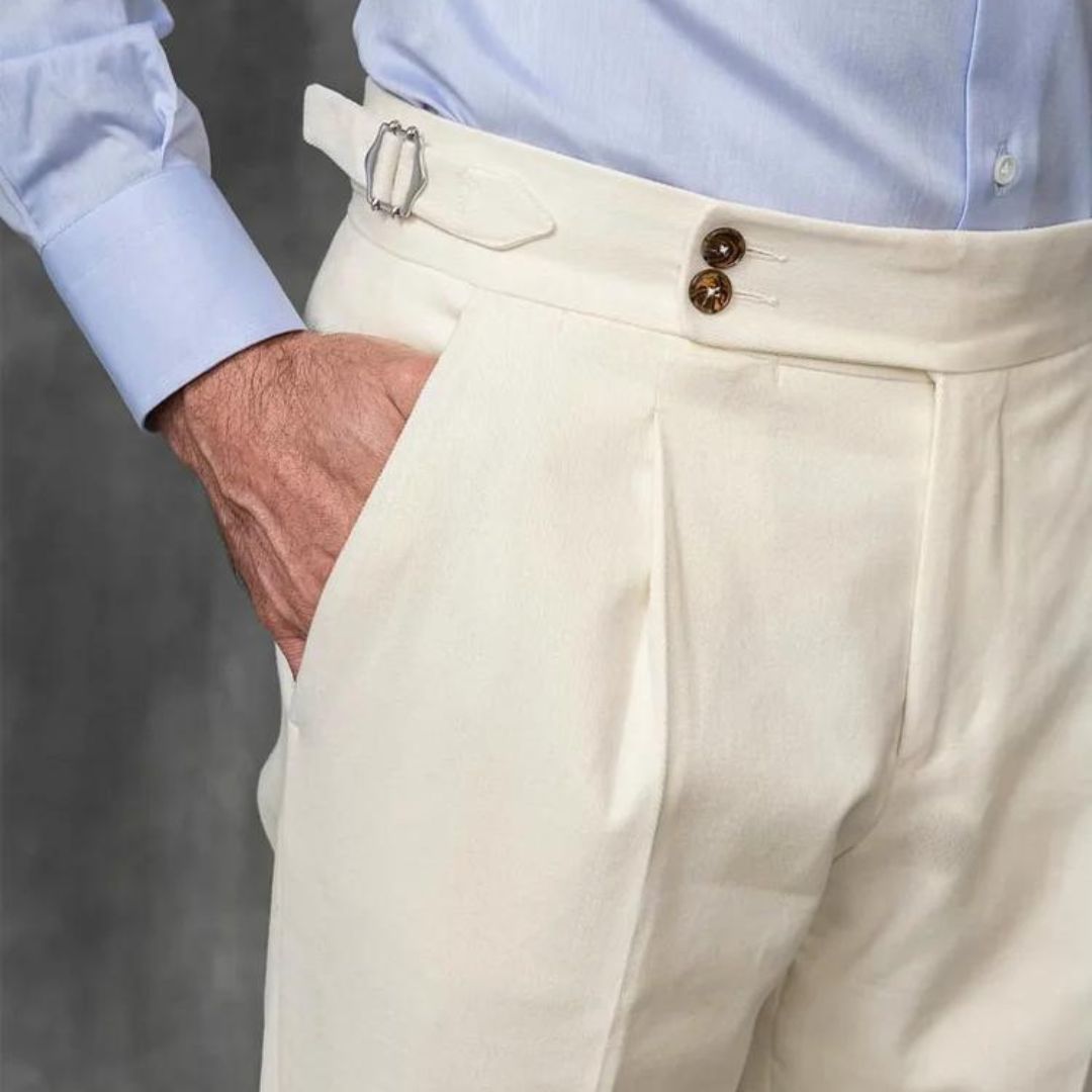 Hugo – Edle Leinenhose für die Goldküste