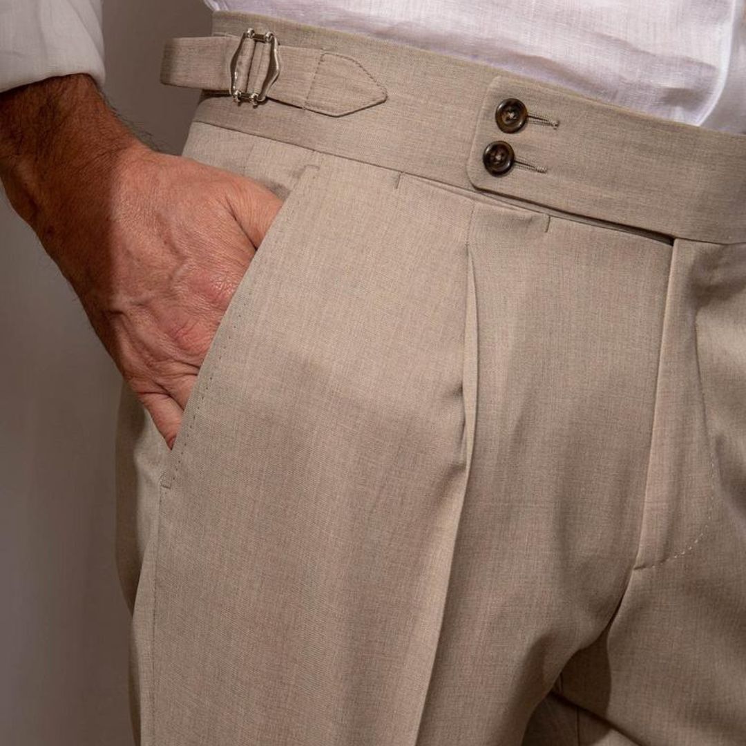 Hugo – Edle Leinenhose für die Goldküste