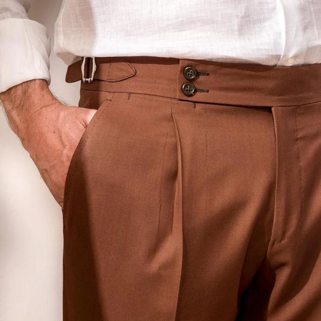 Hugo – Edle Leinenhose für die Goldküste