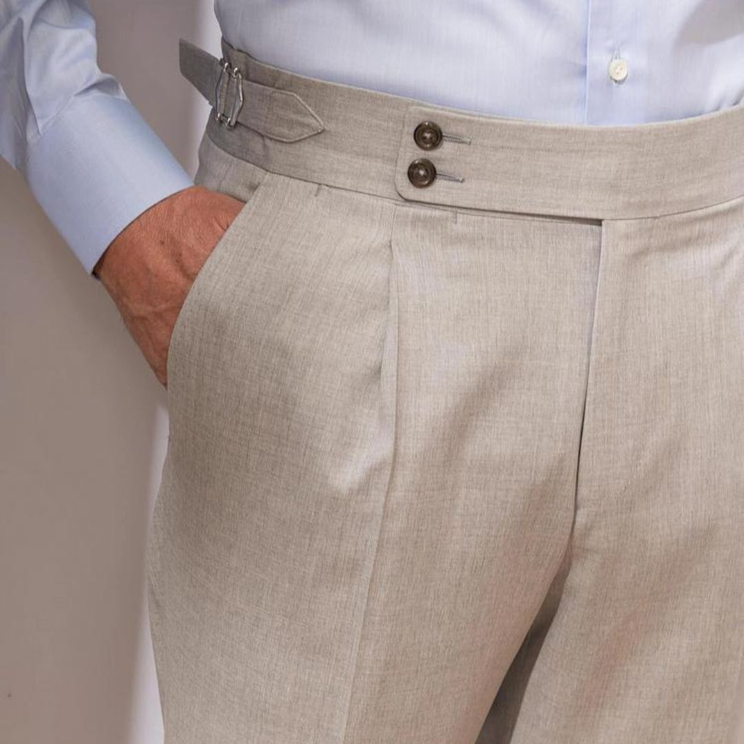 Hugo – Edle Leinenhose für die Goldküste