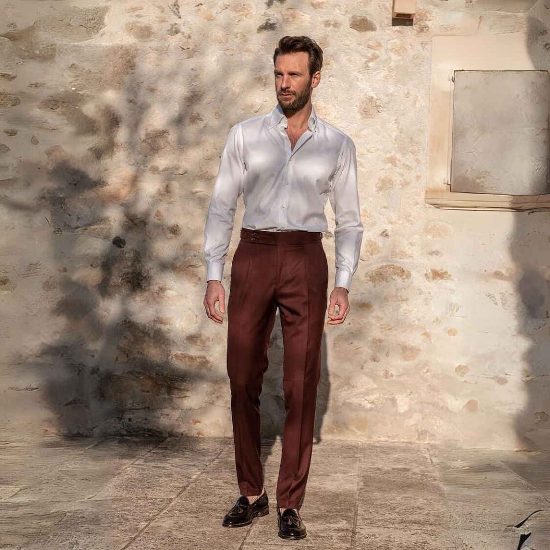 Hugo – Edle Leinenhose für die Goldküste