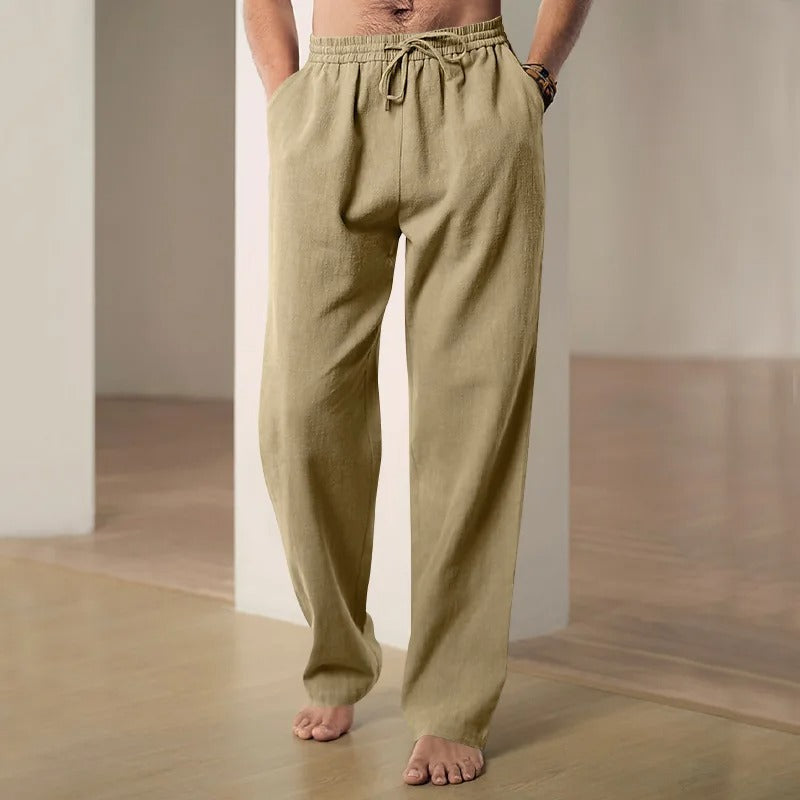 Lukas – Elegante Leinenhose für Ibiza