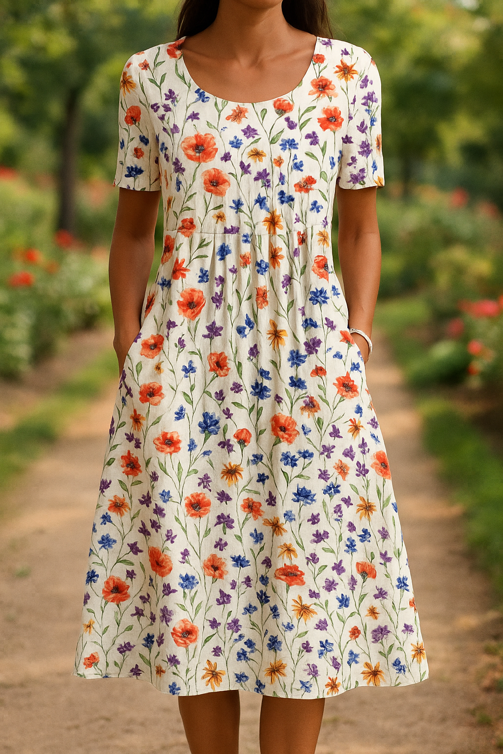 Lunaria – Leichtes Kleid