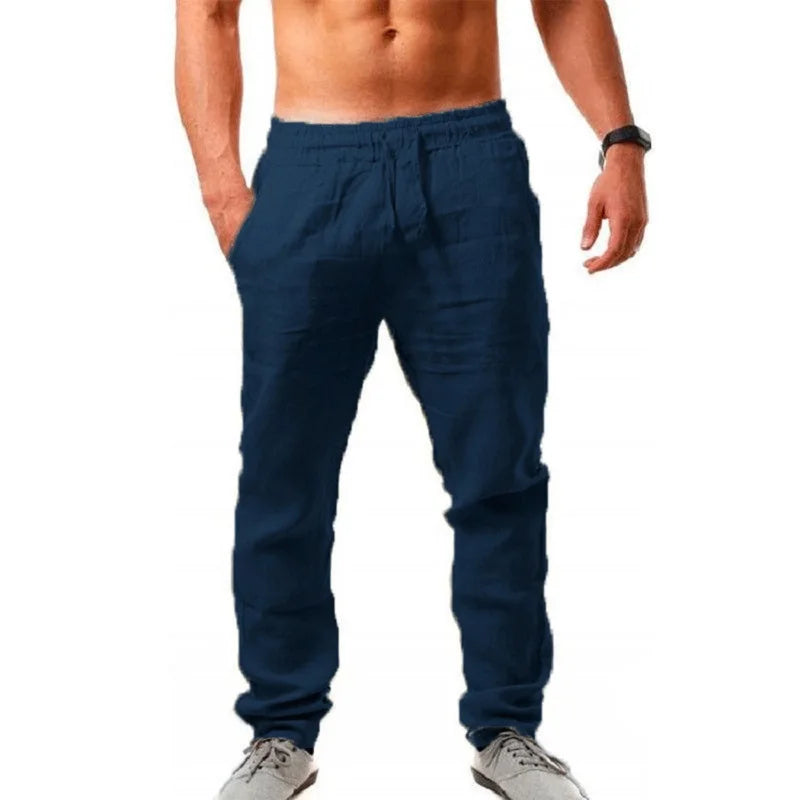 Lukas – Atmungsaktive Leinenhose