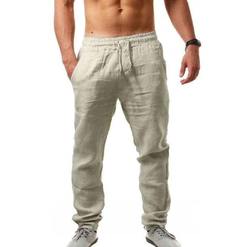 Lukas – Atmungsaktive Leinenhose