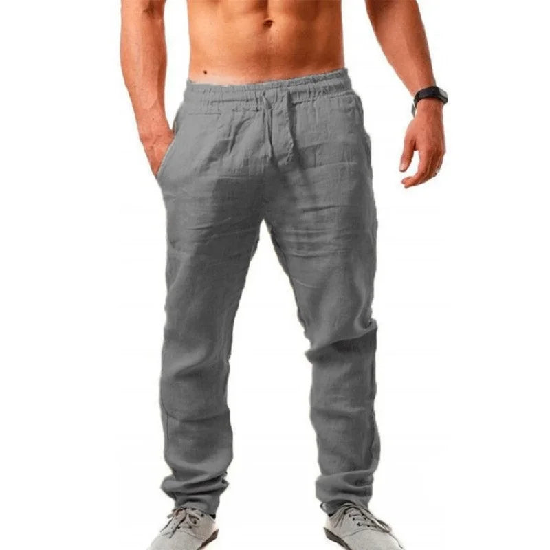 Lukas – Atmungsaktive Leinenhose