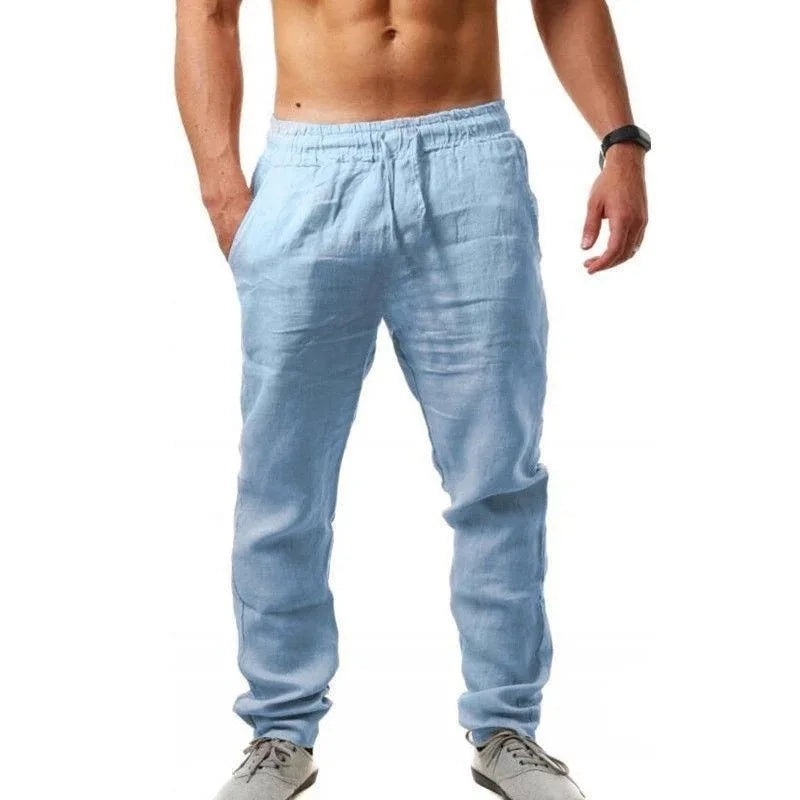 Lukas – Atmungsaktive Leinenhose