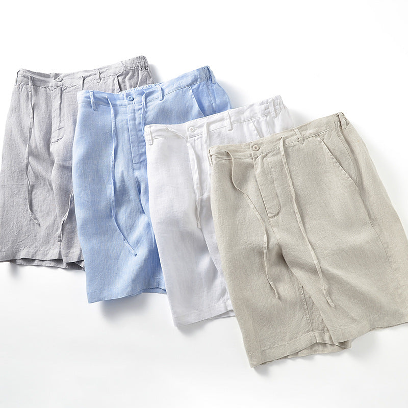 Jürgen – Hochwertige Leinen-Shorts