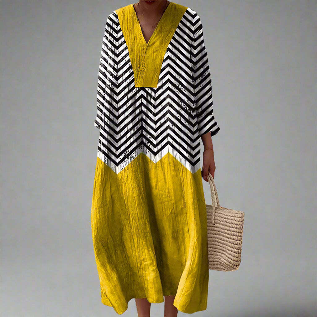 Elena – Kleid mit Muster