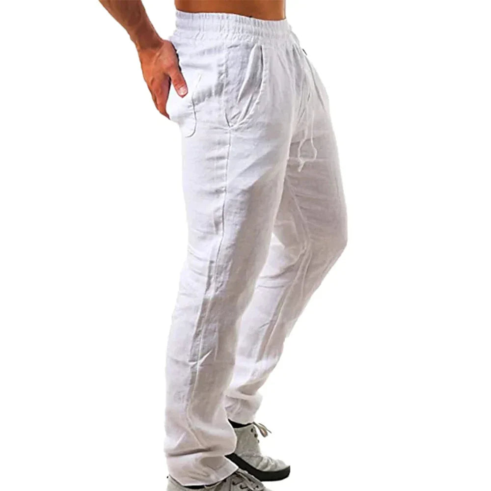 Lukas – Atmungsaktive Leinenhose