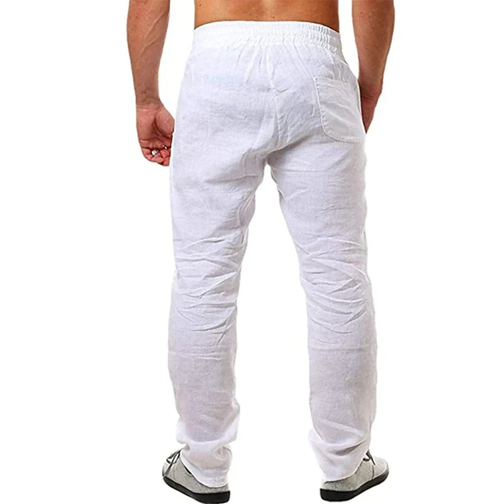 Lukas – Atmungsaktive Leinenhose