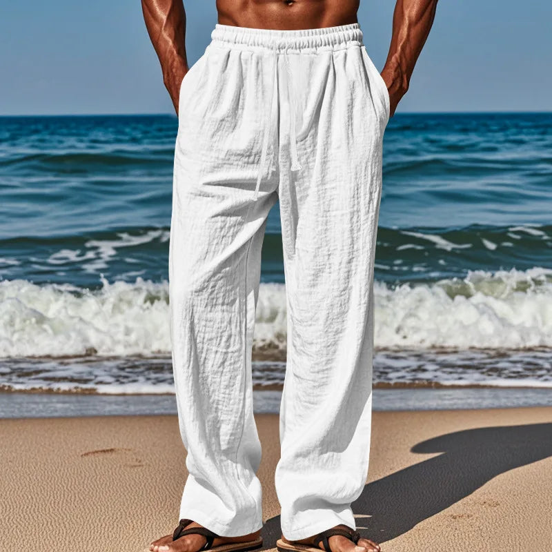 Maximilian – Bequeme Leinenhose für Herren