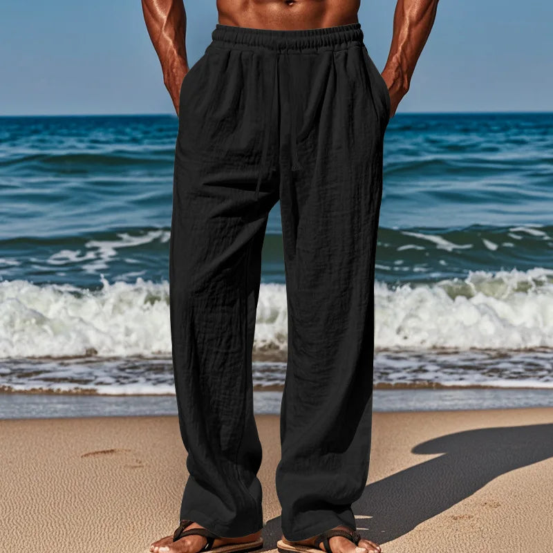 Maximilian – Bequeme Leinenhose für Herren