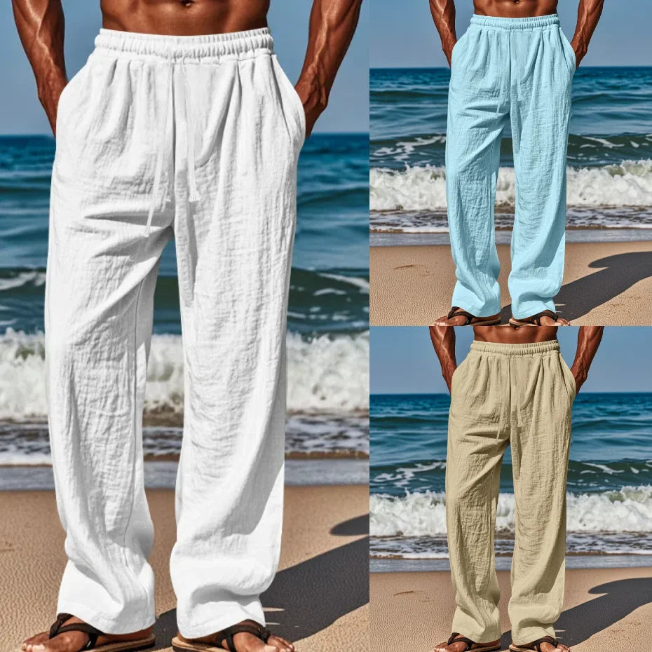 Maximilian – Bequeme Leinenhose für Herren