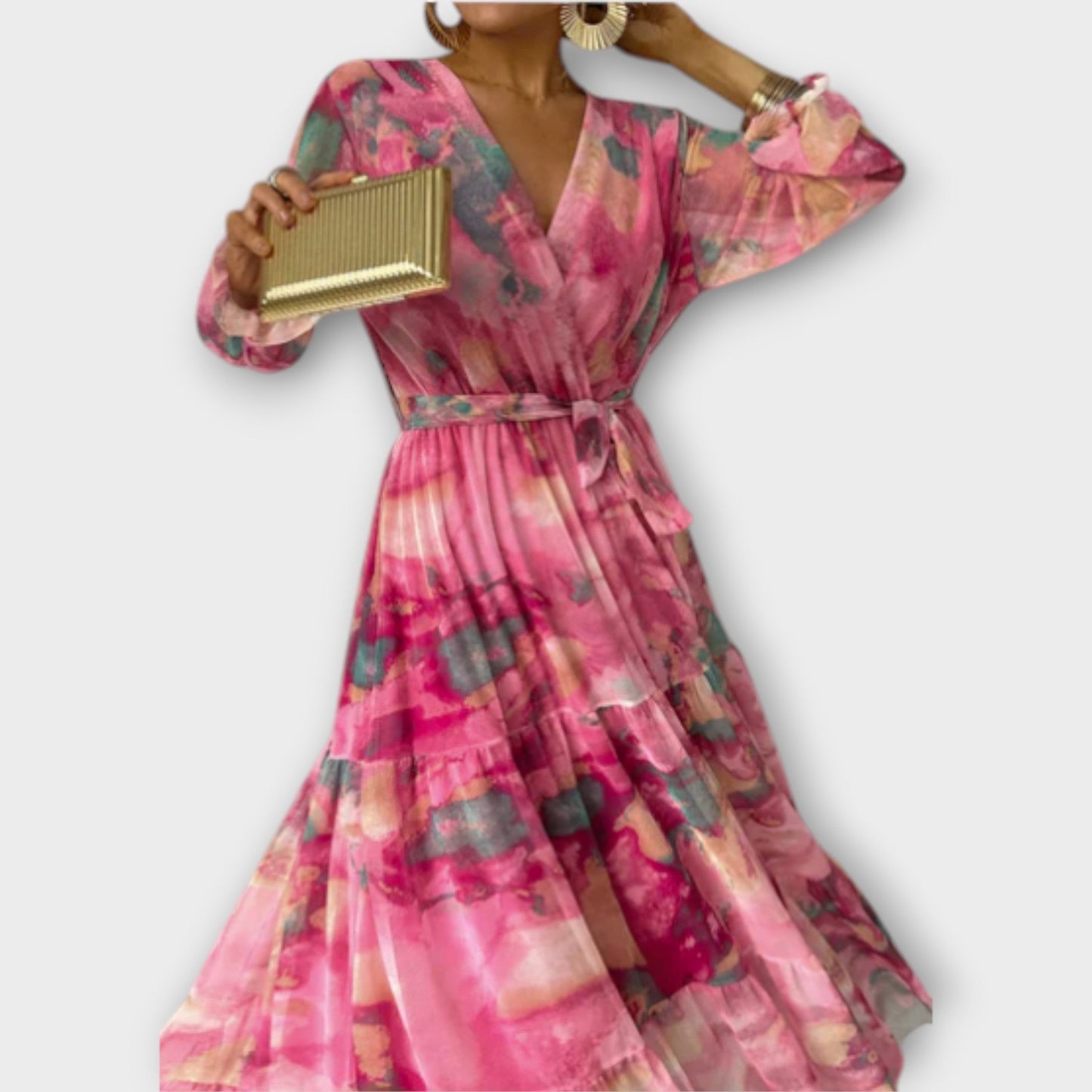Evelyn – Aquarell Kleid