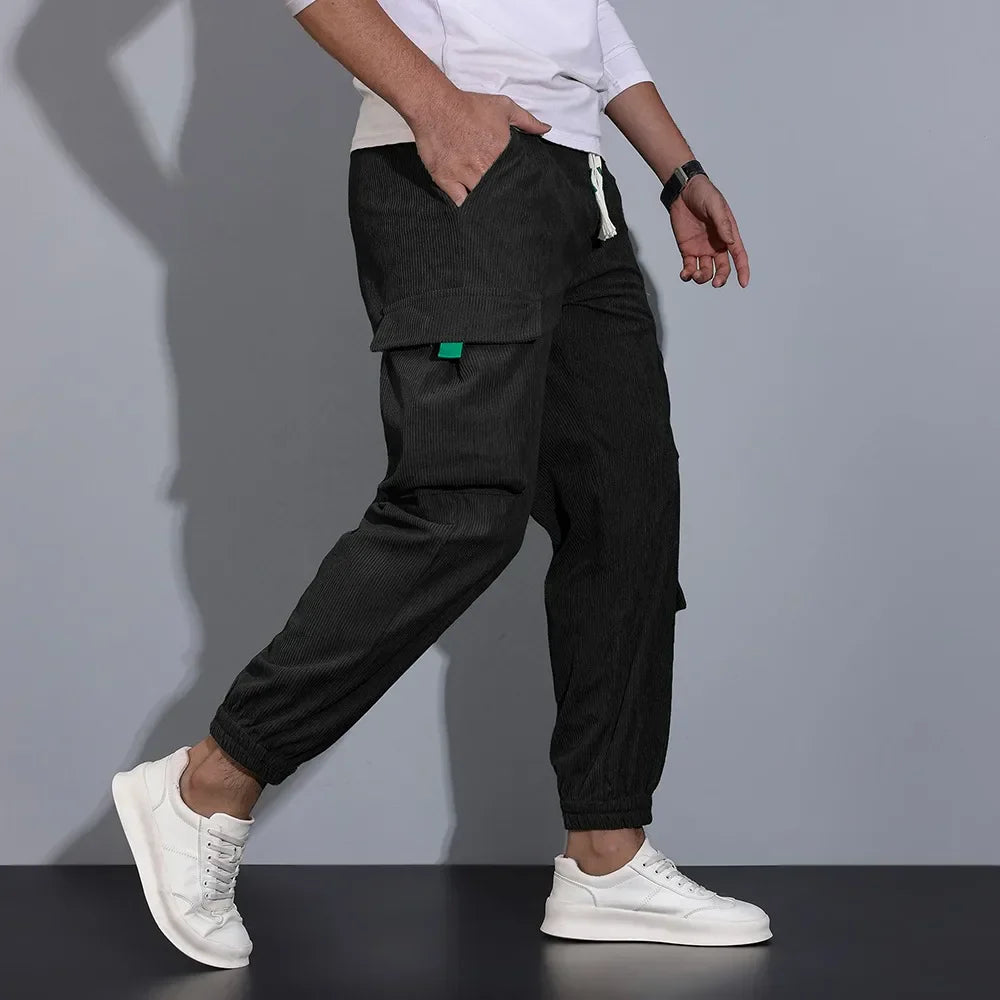Felix – Elegante Cord-Haremshose für Herren