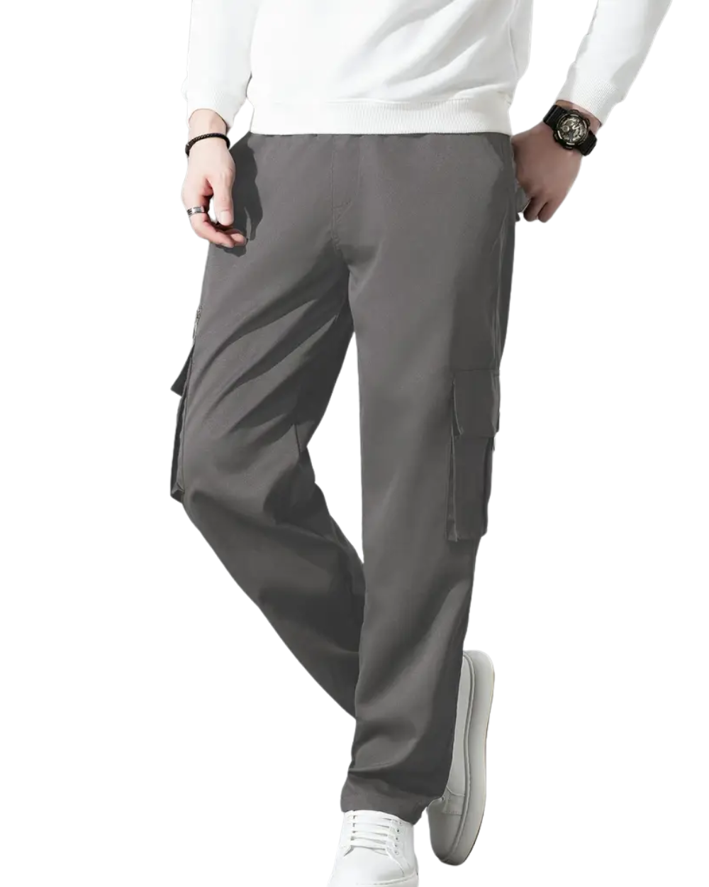 Jakob – Elegante Cargo-Hose im Loose-Fit