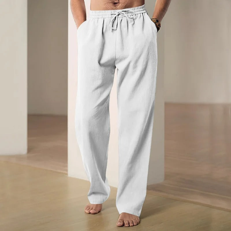 Lukas – Elegante Leinenhose für Ibiza
