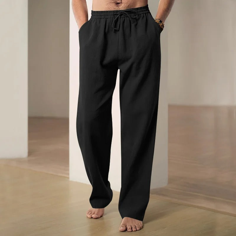 Lukas – Elegante Leinenhose für Ibiza