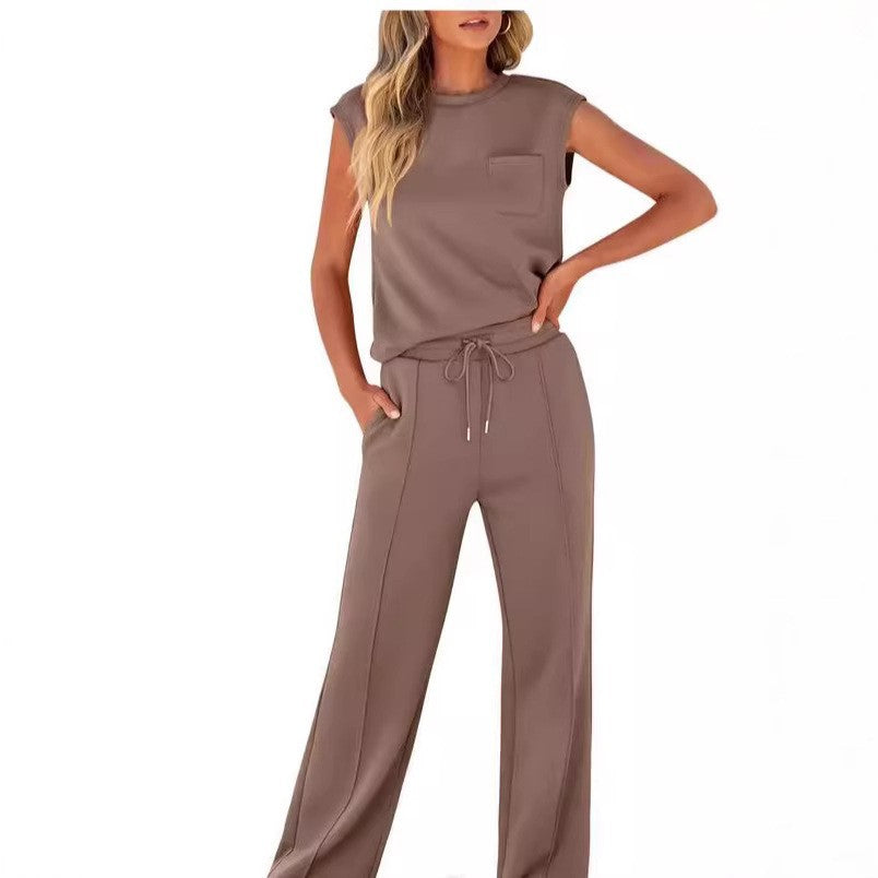 Sofia – Zweiteiliges Damen Lounge Set in Pink