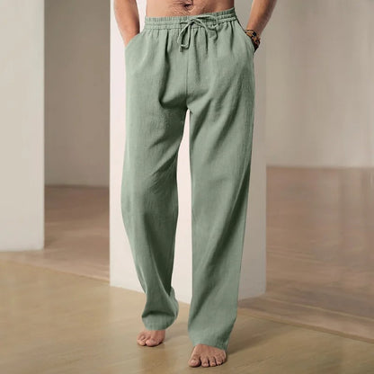 Lukas – Elegante Leinenhose für Ibiza
