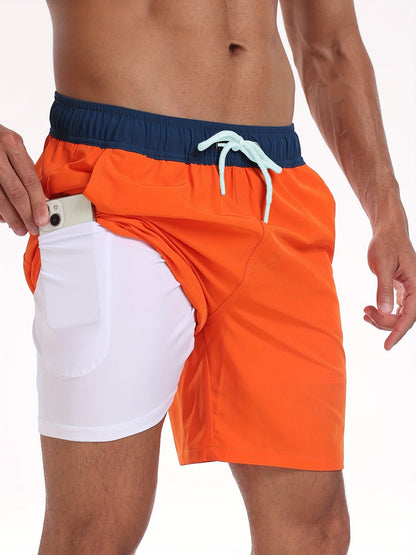 David – Stilvolle Schwimmshorts mit Taschen