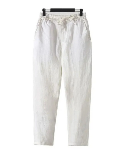 Klaus – Elegante Leinenhose Palm Springs