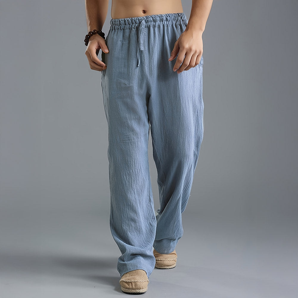 Christian – Atmungsaktive Leinenhose