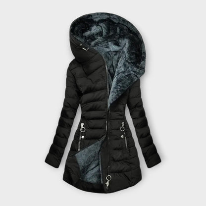 BEATRICE™ | WARMWINTERMANTEL MIT ECOPELUCHE-INNENFUTTER