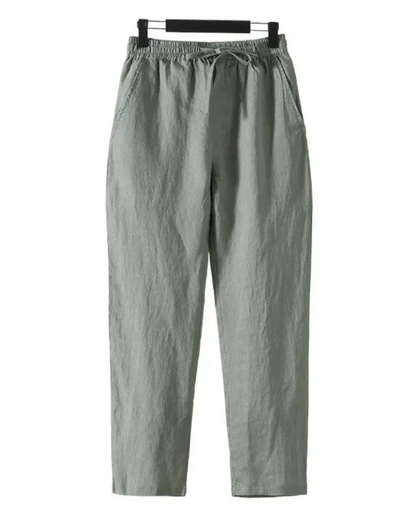 Klaus – Elegante Leinenhose Palm Springs