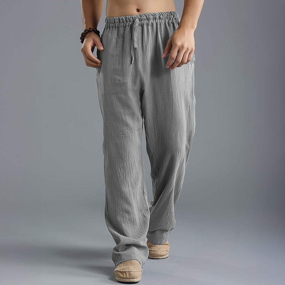 Christian – Atmungsaktive Leinenhose