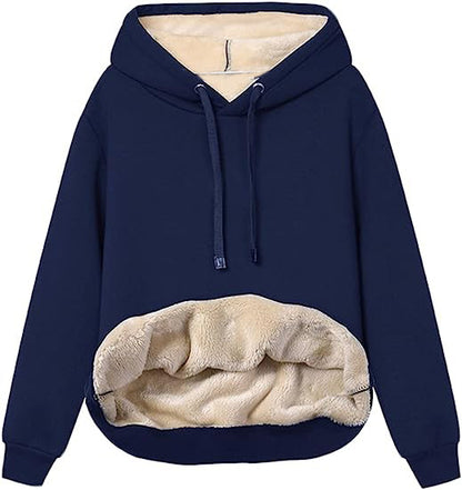 Delaware - Unisex Lammfleece Hoodie – Extra Warm & Kuschelig (S–2XL)