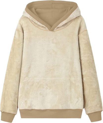 Delaware - Unisex Lammfleece Hoodie – Extra Warm & Kuschelig (S–2XL)