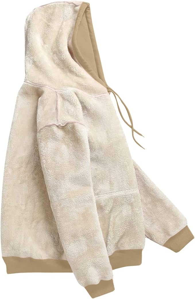 Delaware - Unisex Lammfleece Hoodie – Extra Warm & Kuschelig (S–2XL)