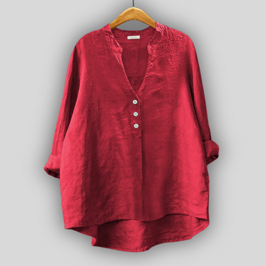 Gertrud - Leinenbluse