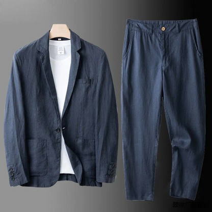 Elegantes Leinen-Set