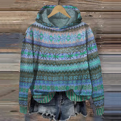 Anja™ - Gemütlicher Ethno-Pullover