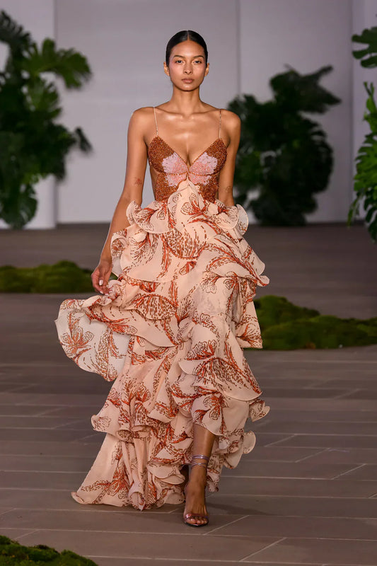 Maëlle – Kleid mit Volants