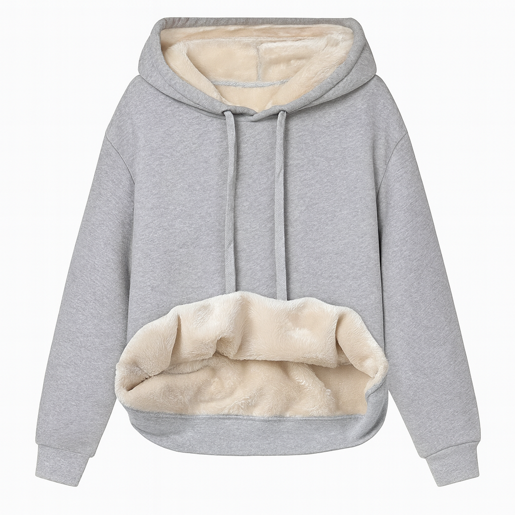 Delaware - Unisex Lammfleece Hoodie – Extra Warm & Kuschelig (S–2XL)