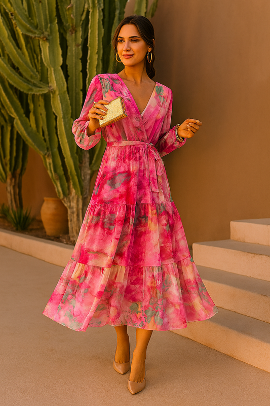 Evelyn – Aquarell Kleid