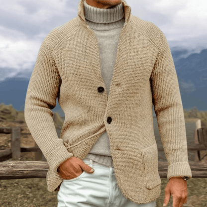 Erwin - Strickjacke Aus Grober Strickoptik