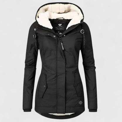 Seravia - Wasserabweisende Herbstjacke mit Kapuze