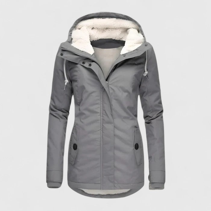 Seravia - Wasserabweisende Herbstjacke mit Kapuze